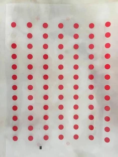 Folija za označavanje točke balansa guma